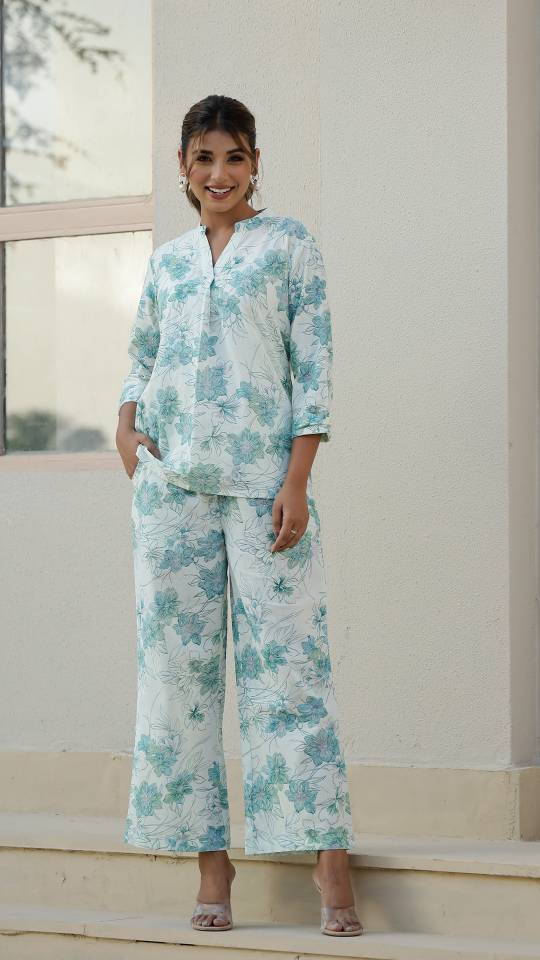 Casual Stylish Women's Clothing Online Floral Cotton Printed