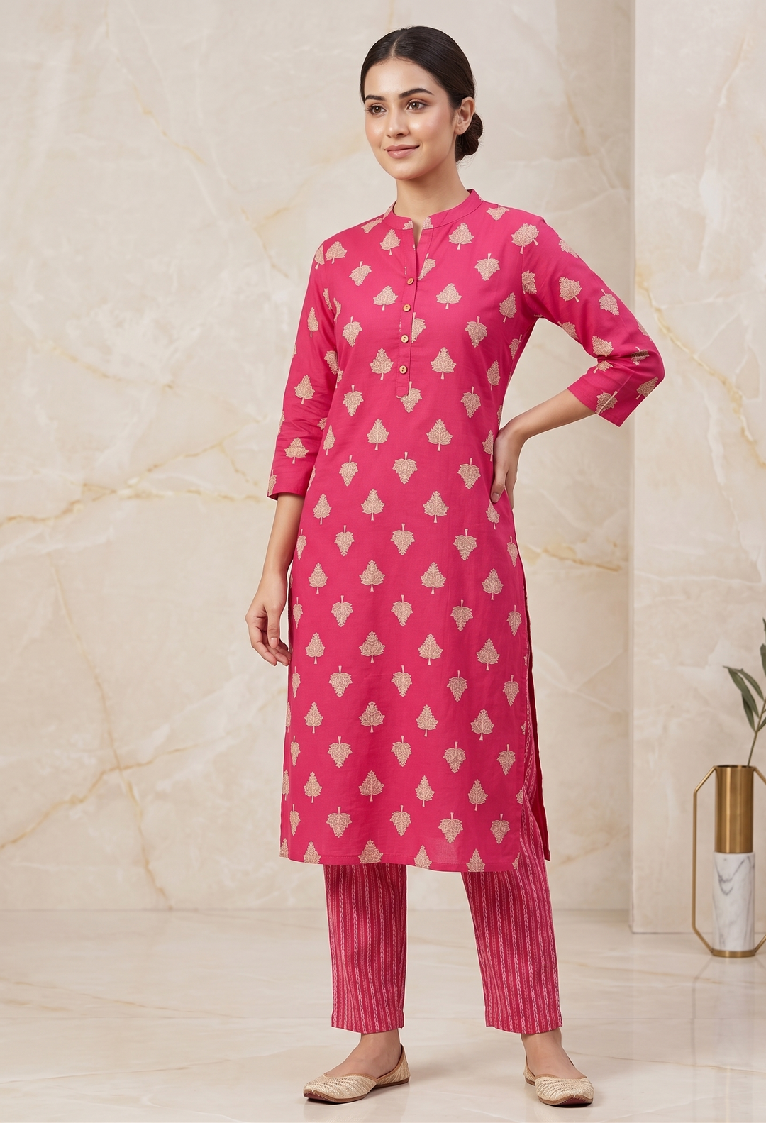 Gulraaz Cotton Kurta Set