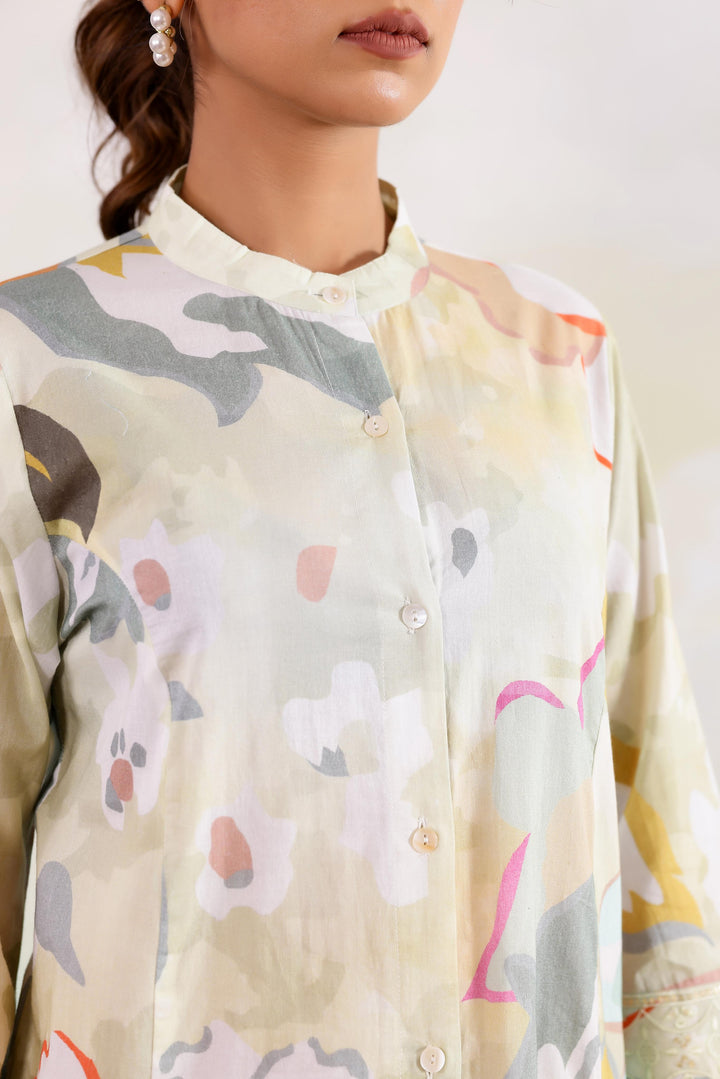 Soft Sage Floral Co-ord Set with Pants