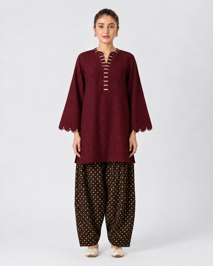 Ojasvi Farsi Salwar Co Ord Set