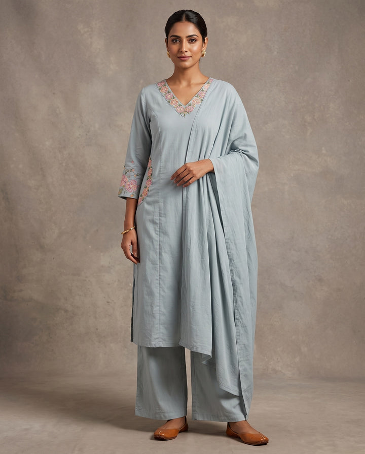 Mehfil Embroidered Kurta Kurta Set