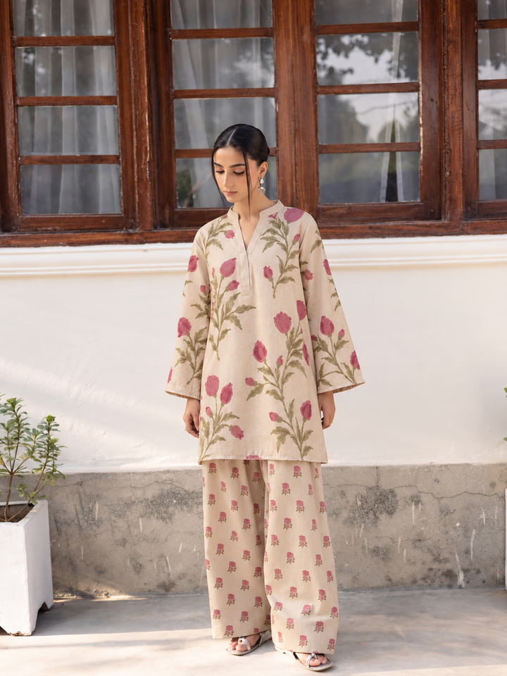 Rose Bud Farsi Salwar front view