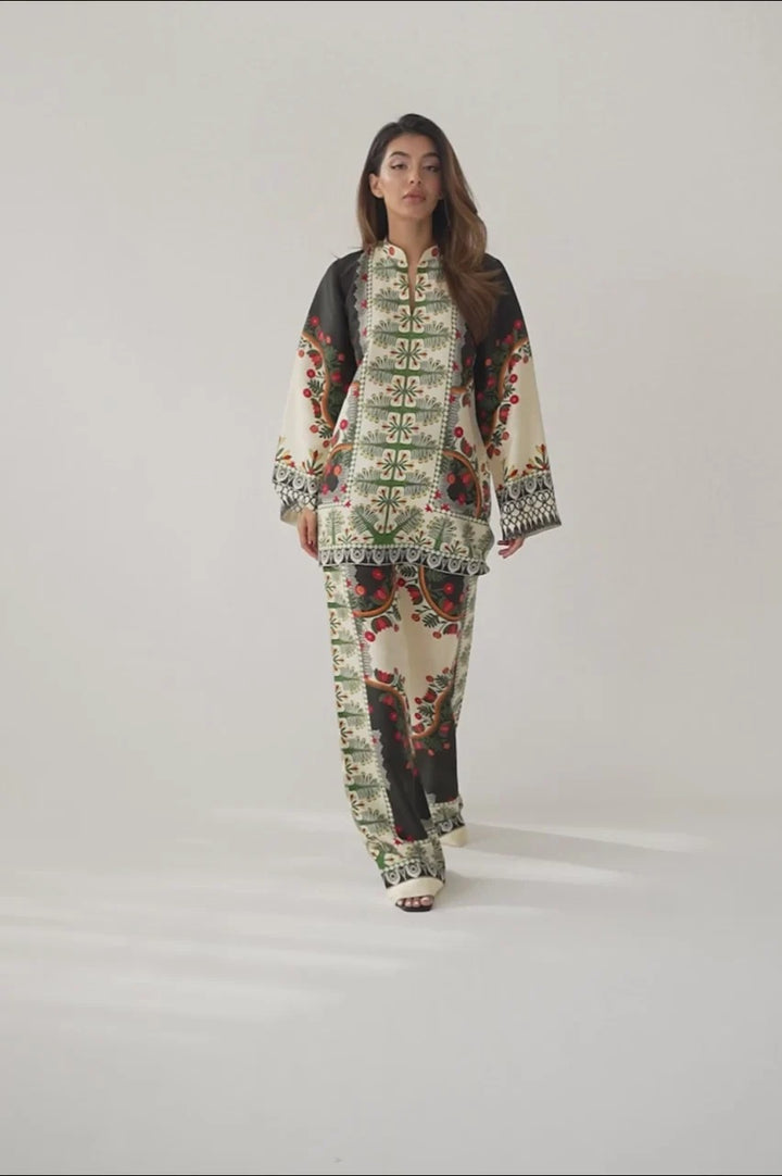 Myra Linen Co-ord Set