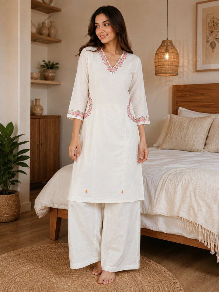 Gulora Cotton Kurta Set