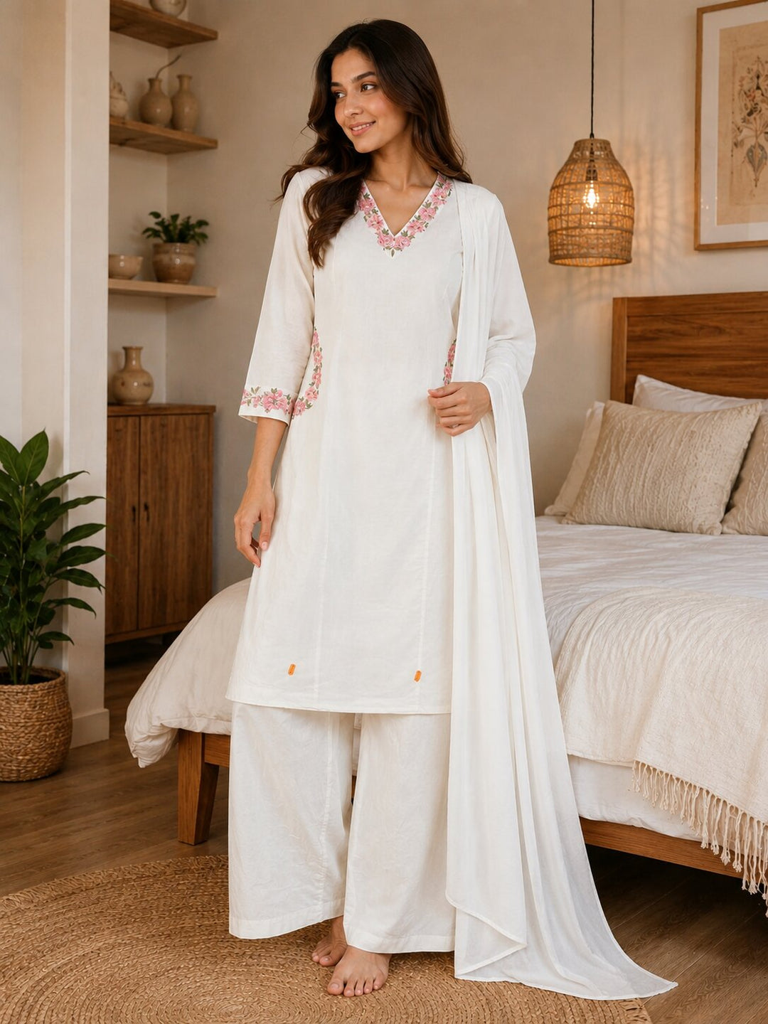 Gulora Cotton Kurta Set