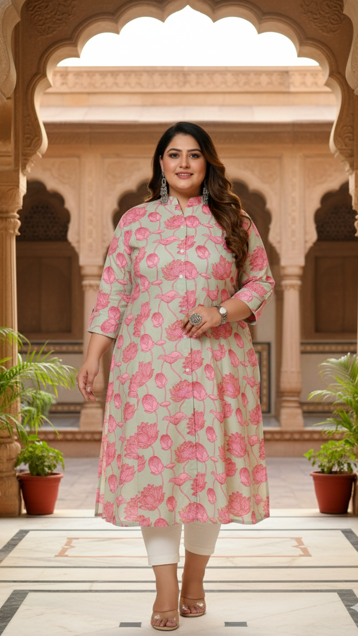 Desi Diva Plus Size Kurta