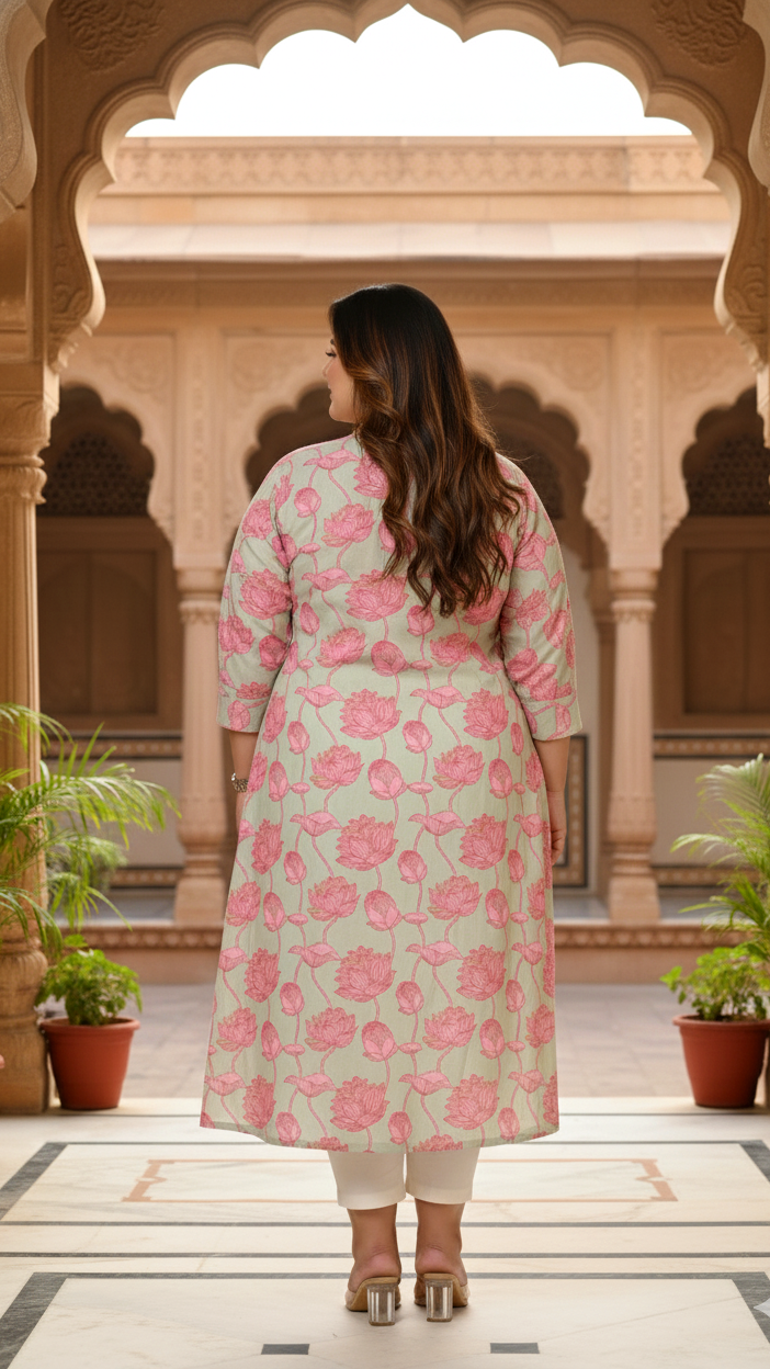 Desi Diva Plus Size Kurta