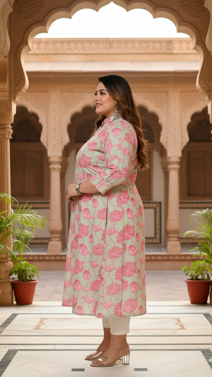 Desi Diva Plus Size Kurta