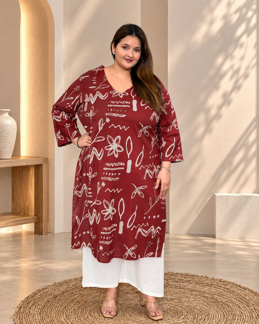 Kalamkari Rekha Kurti