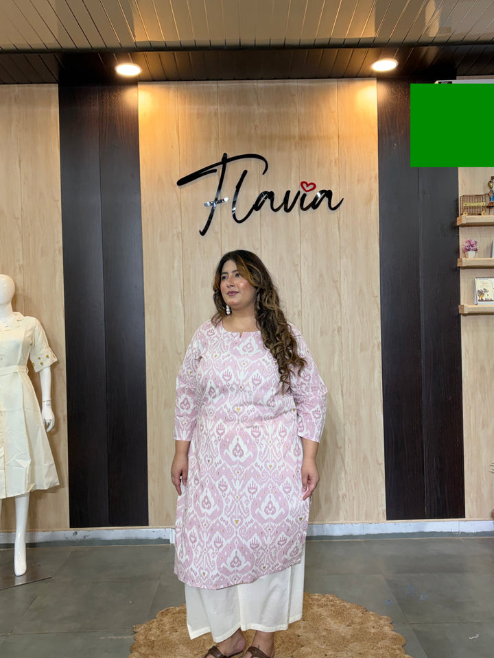 Gulrekha Ikat Print Kurti