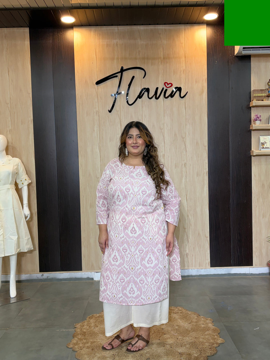 Gulrekha Ikat Print Kurti