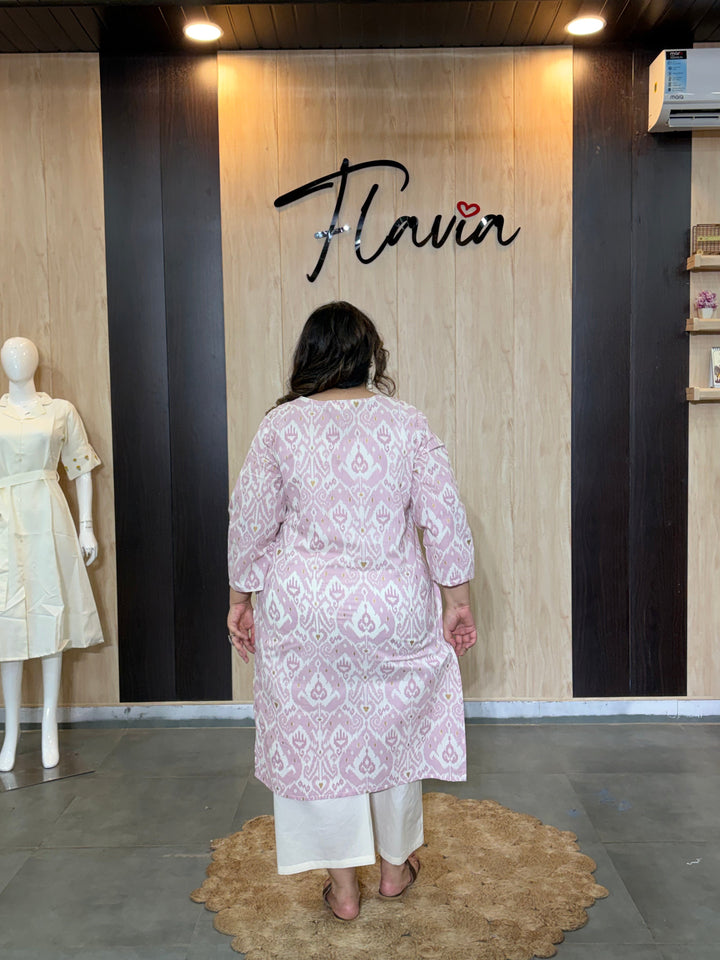 Gulrekha Ikat Print Kurti