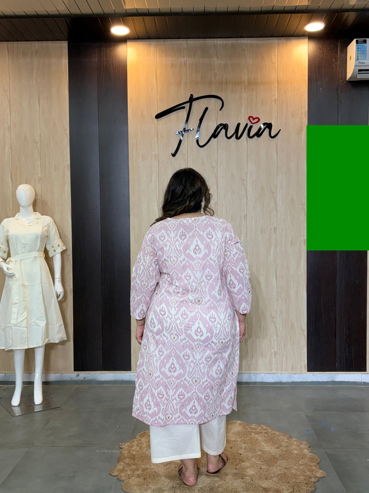 Gulrekha Ikat Print Kurti