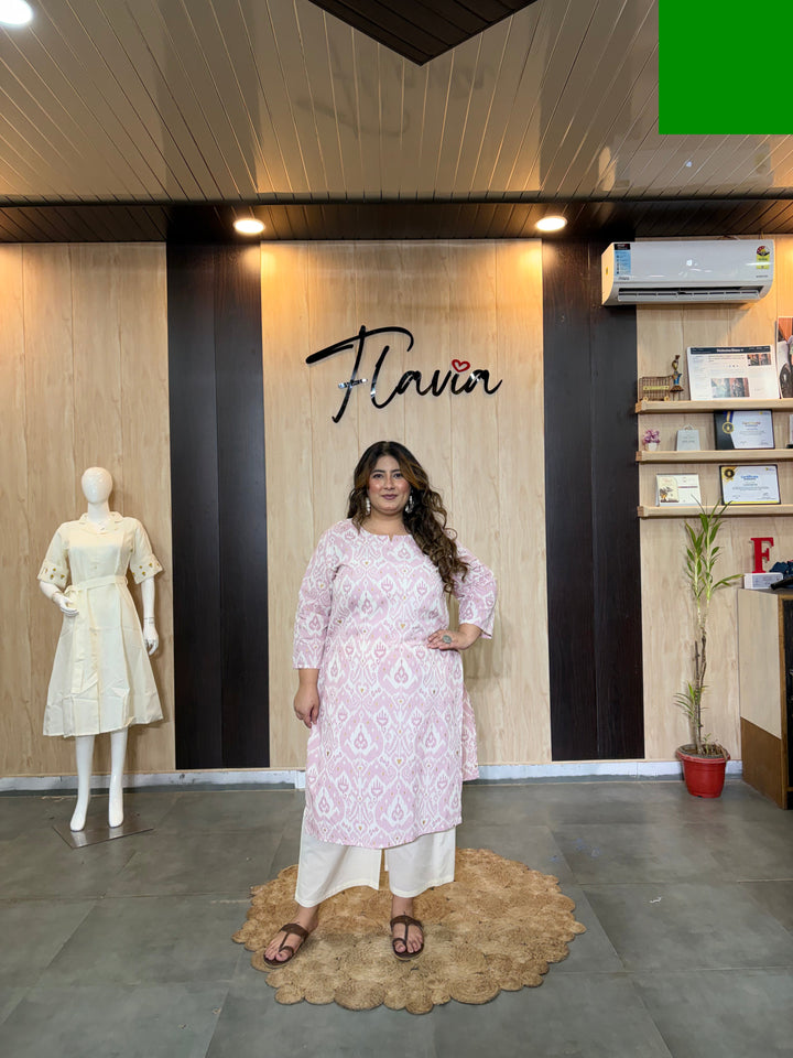 Gulrekha Ikat Print Kurti