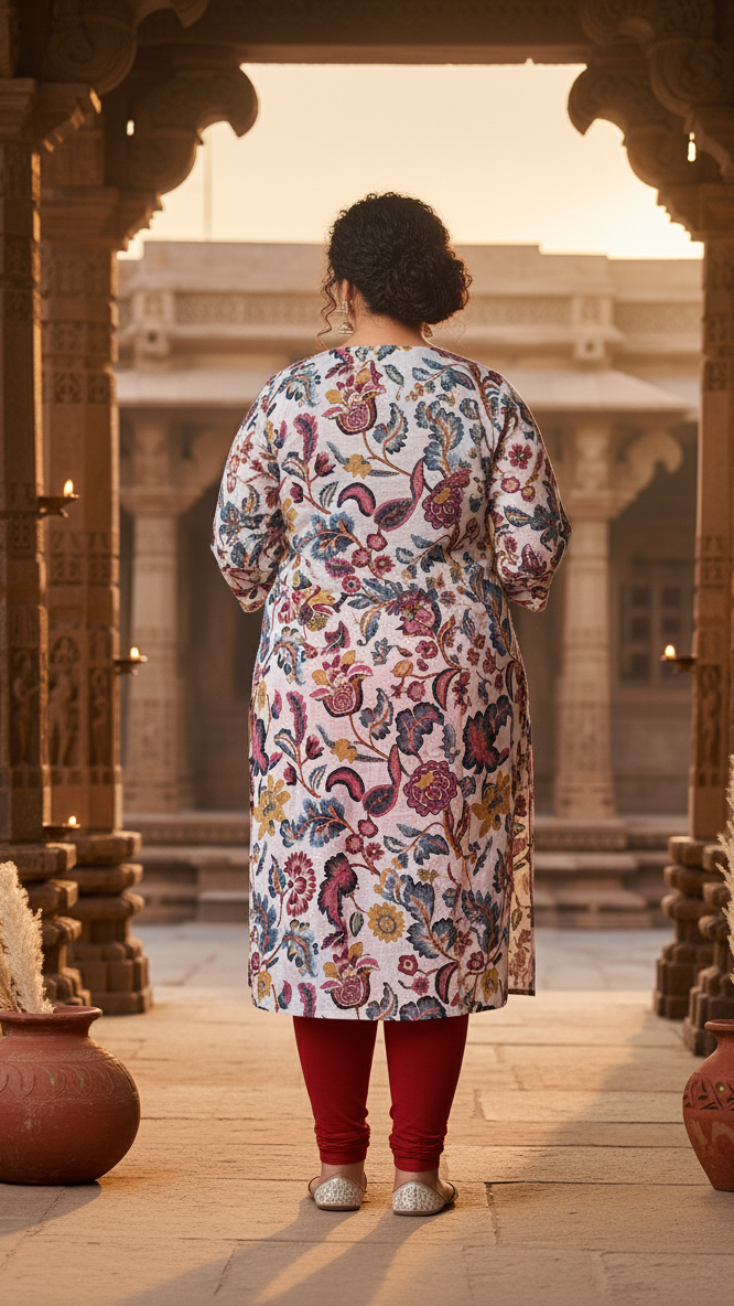 Classic Charm Plus Size Kurta