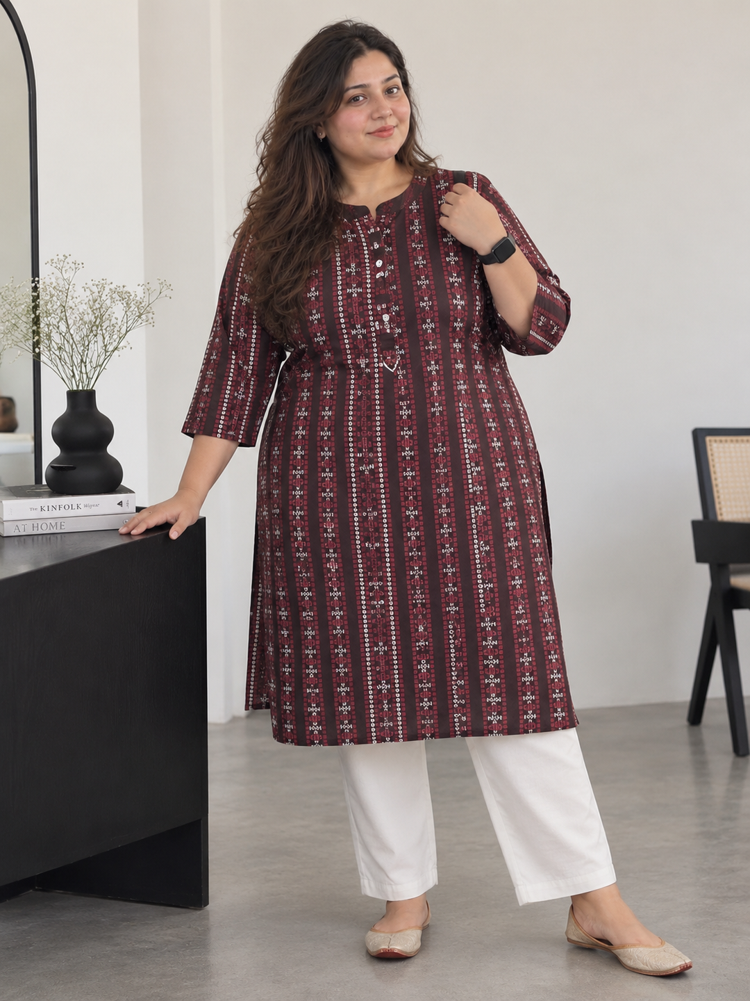 Rekha Ikat Kurti