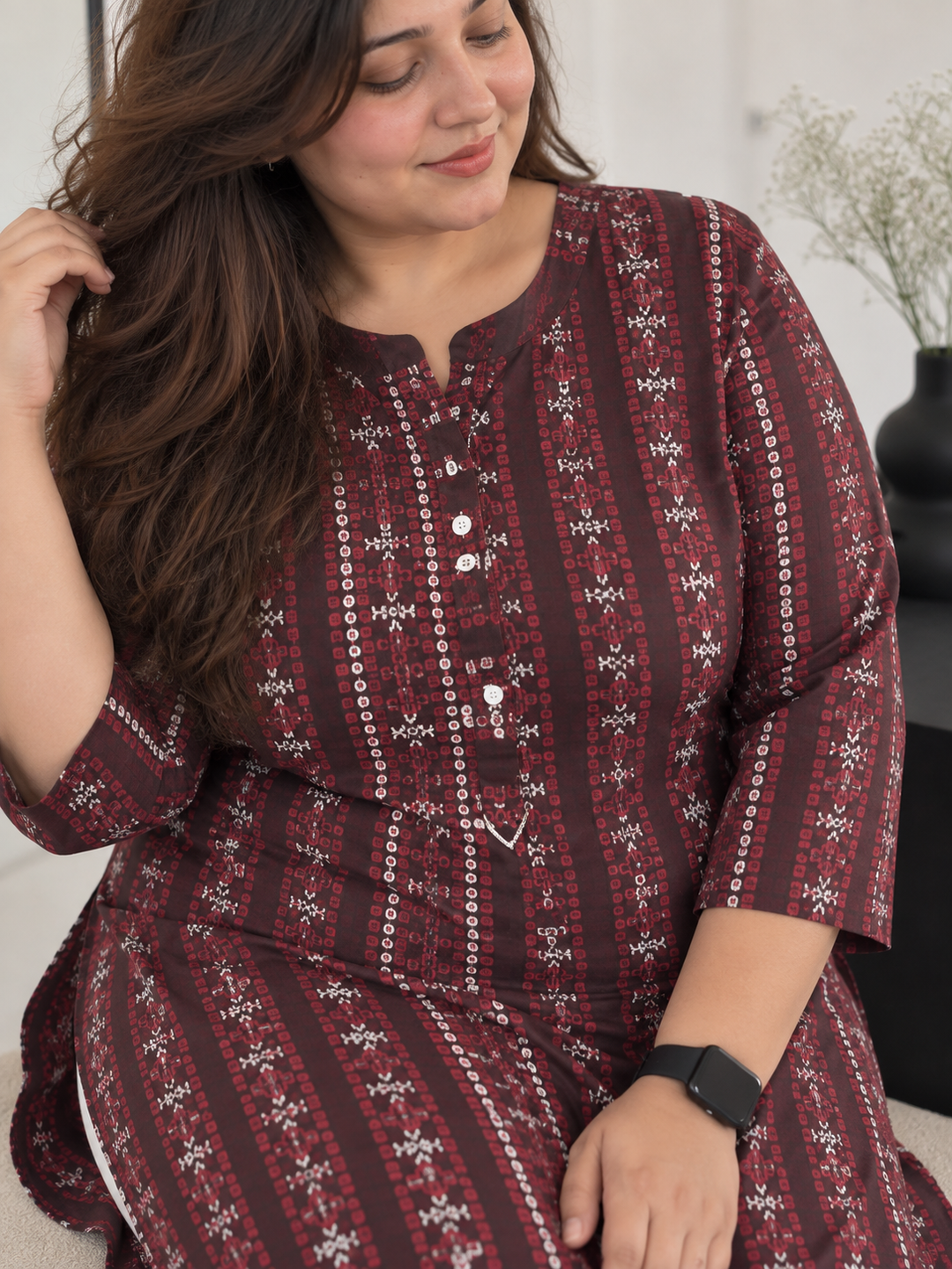 Rekha Ikat Kurti