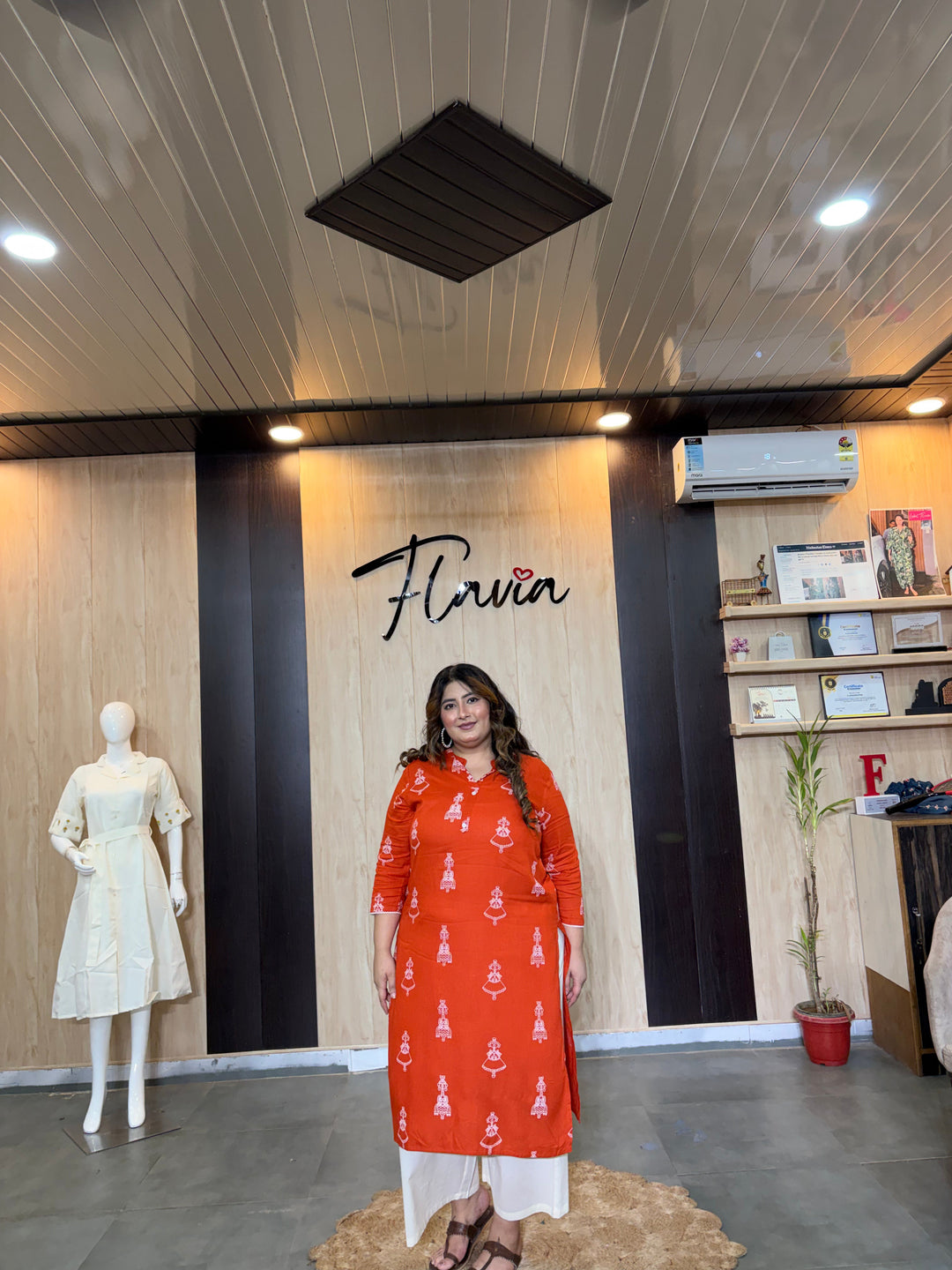 Rangrekha Printed Kurti