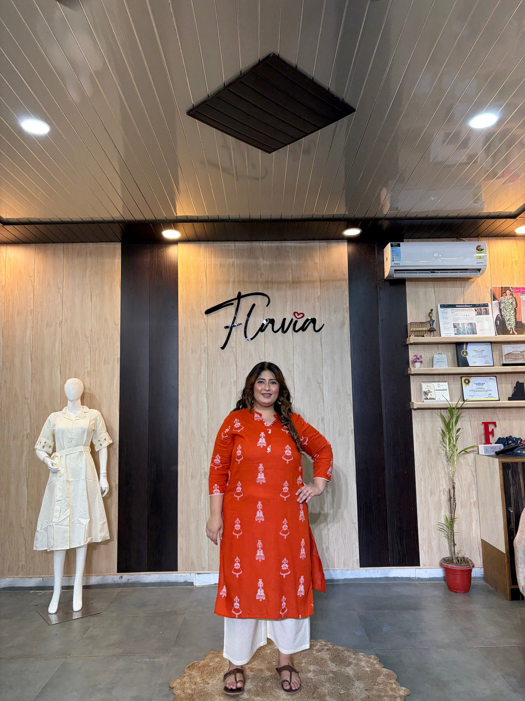 Rangrekha Printed Kurti