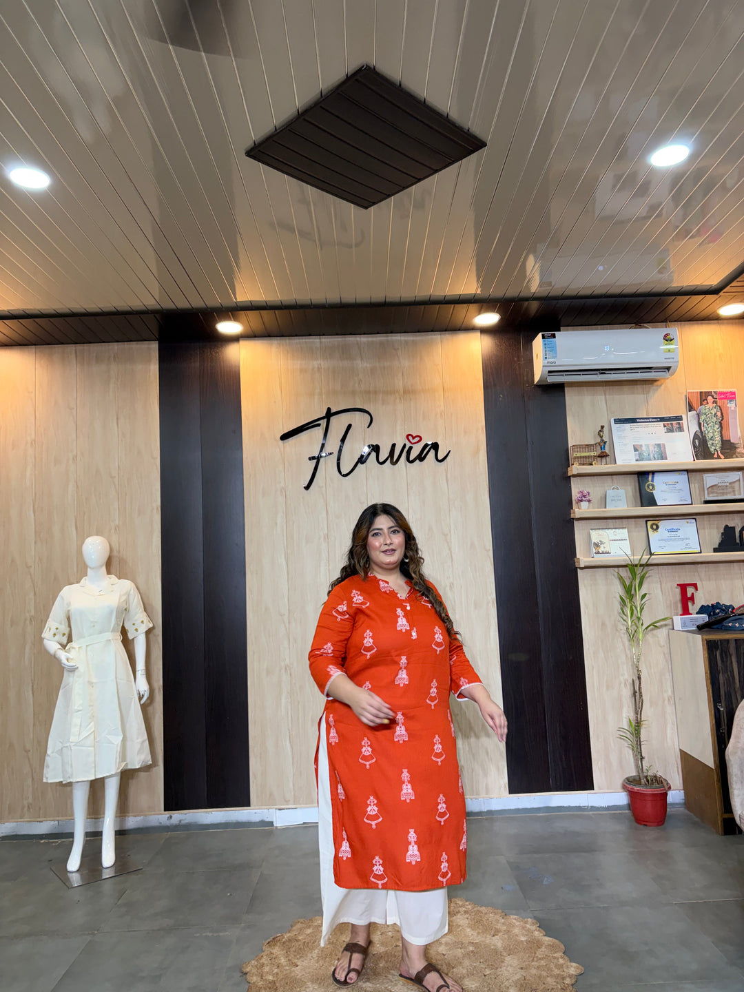 Rangrekha Printed Kurti