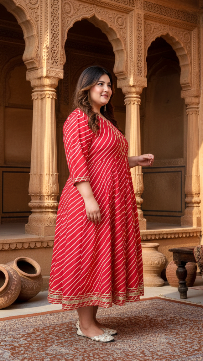Classic Beauty Plus Size Stylish Gown