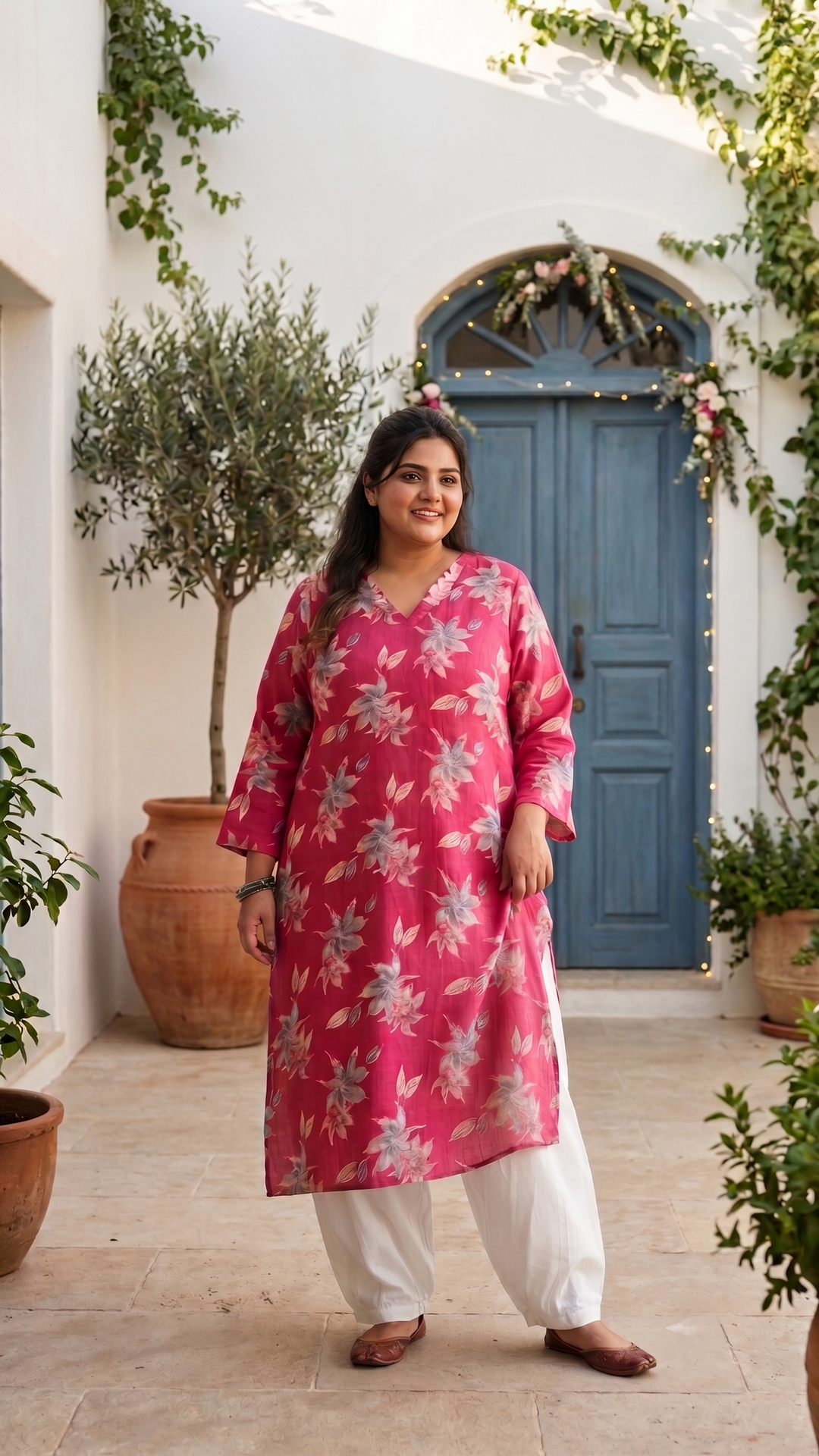 Kamal Floral Kurti