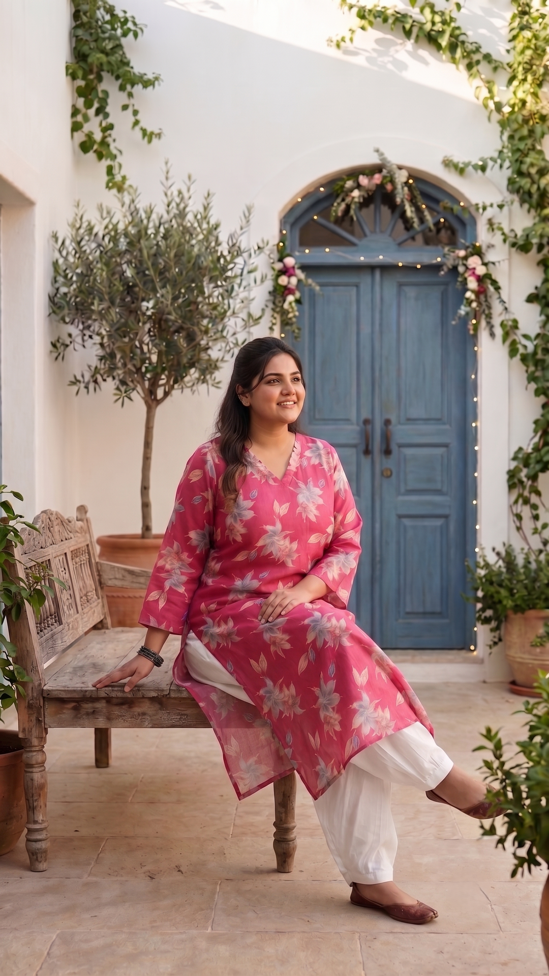 Kamal Floral Kurti