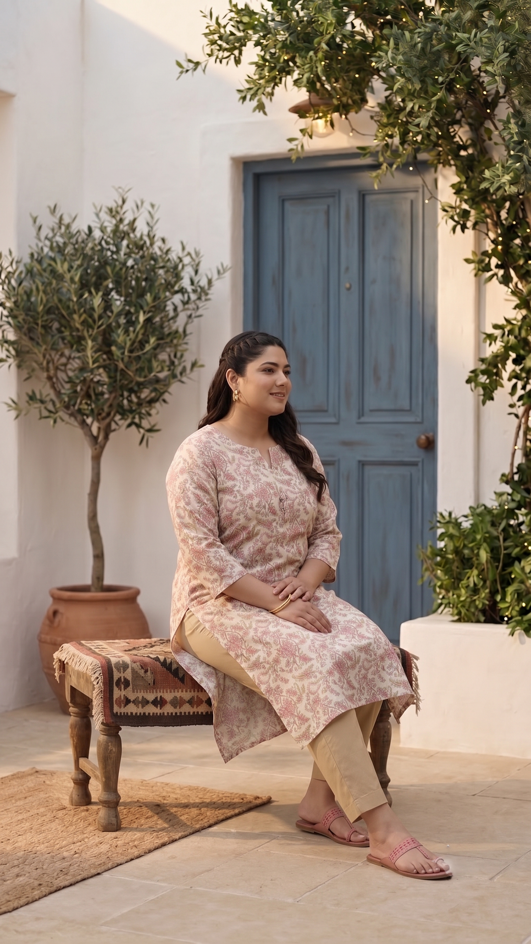 Paheli Floral Kurti