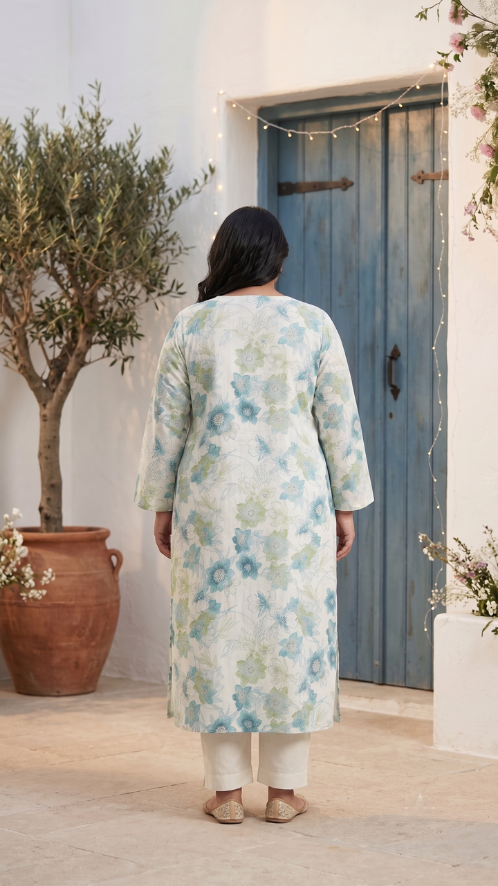 Neer Floral Kurti