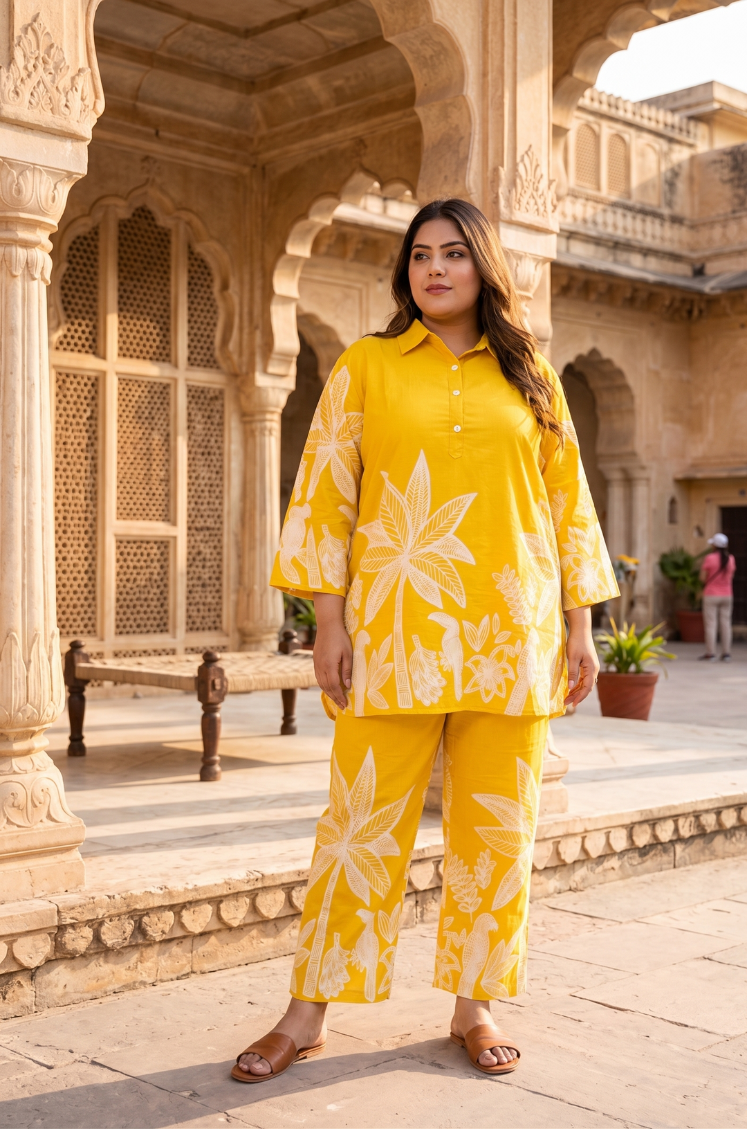 Sunora Palm Co-ord Set