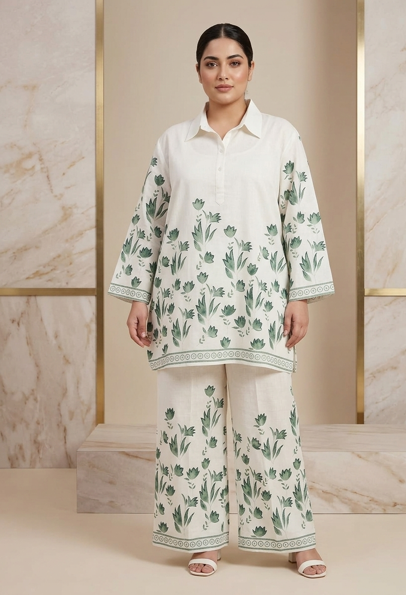 Fleurvana Cotton Co-ord Set