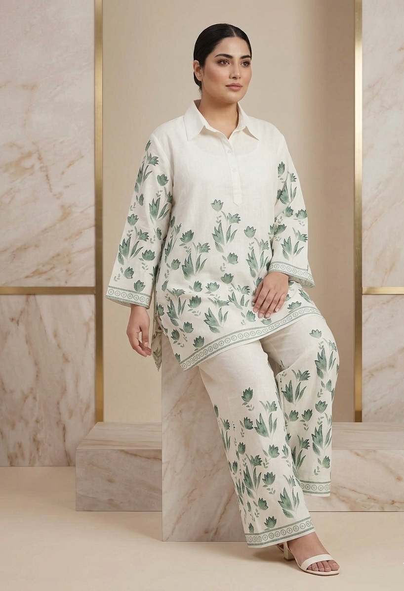 Fleurvana Cotton Co-ord Set