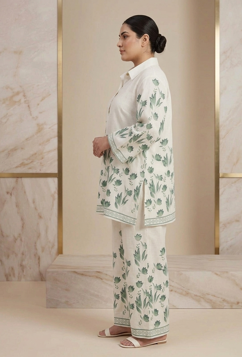 Fleurvana Cotton Co-ord Set
