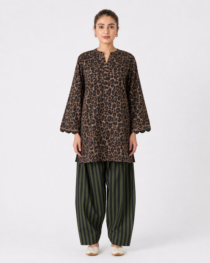 Jivika Farsi Salwar Co Ord Set