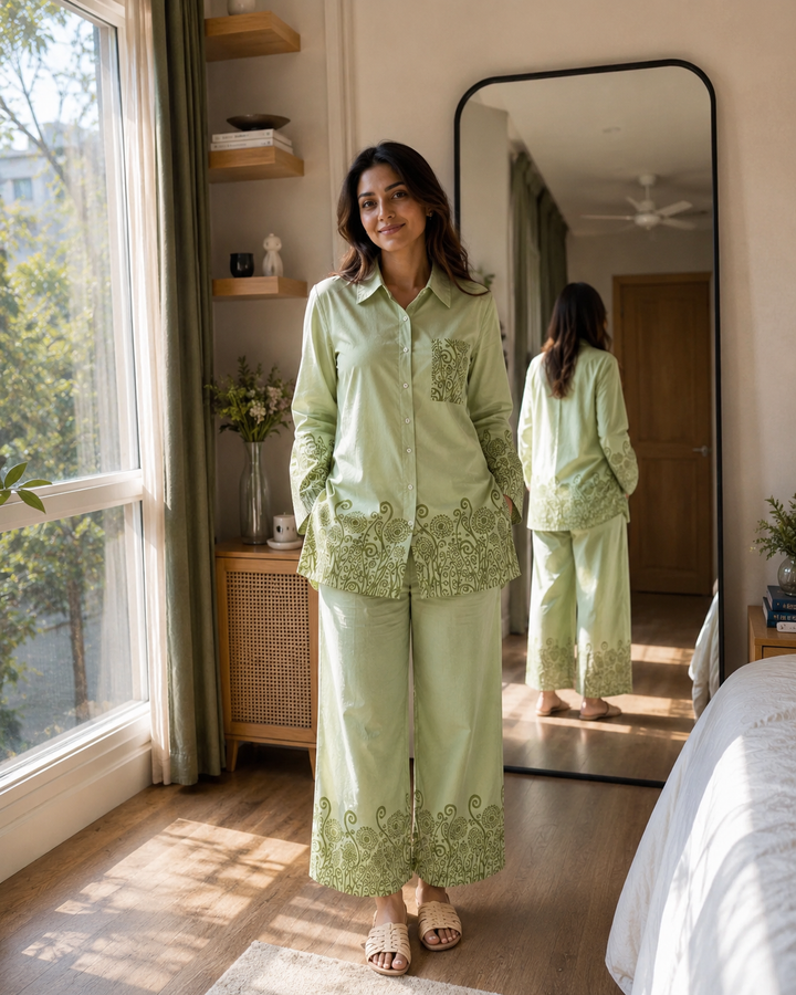 Meadow Bloom – Cotton Co-Ord Set