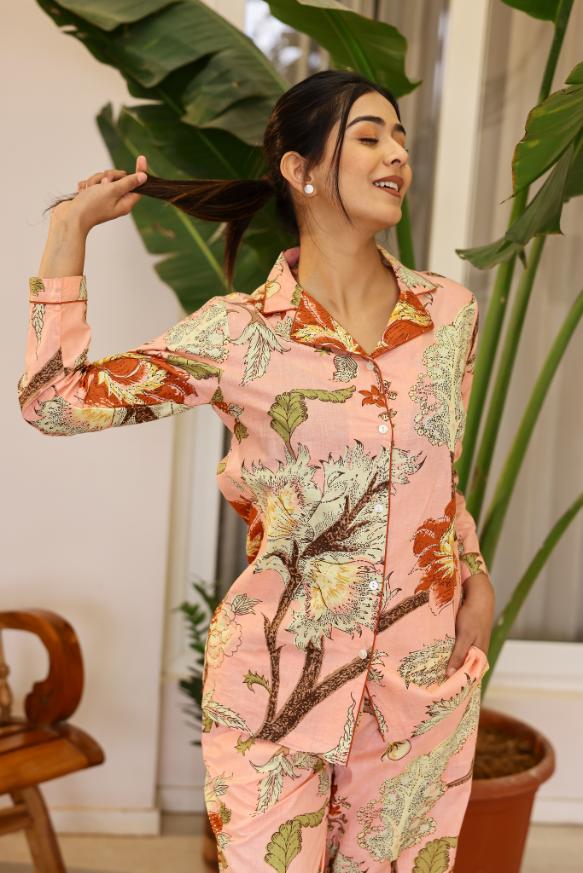 Cotton Printed Night Suit