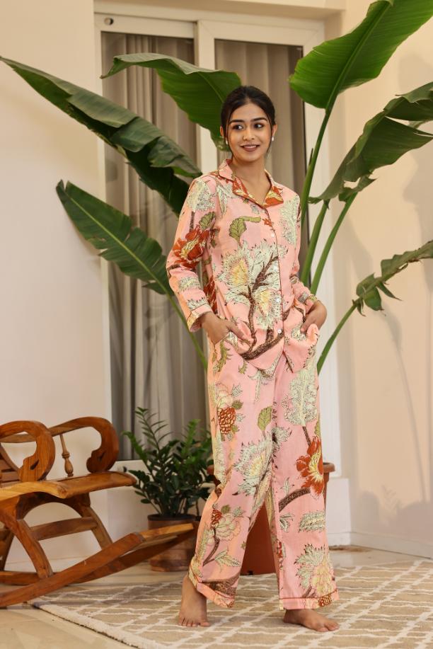 Cotton Printed Night Suit