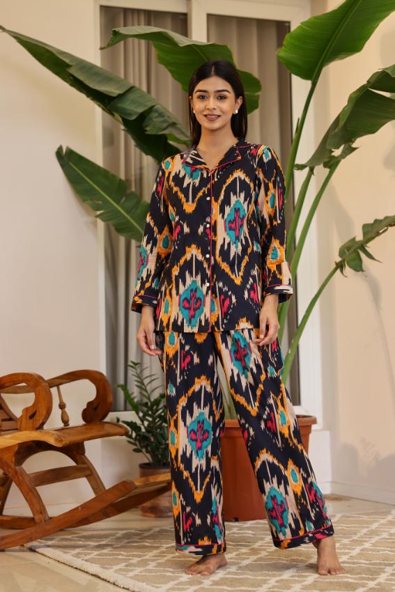 Cotton Printed Night Suit