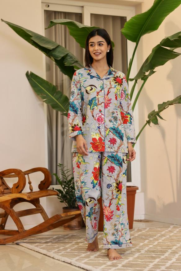 Cotton Printed Night Suit