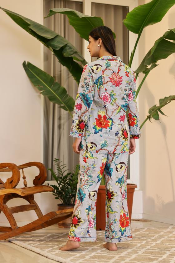 Cotton Printed Night Suit