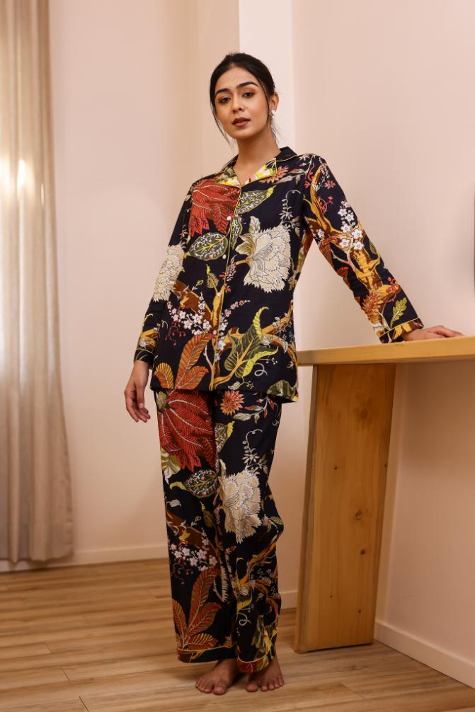 Cotton Printed Night Suit