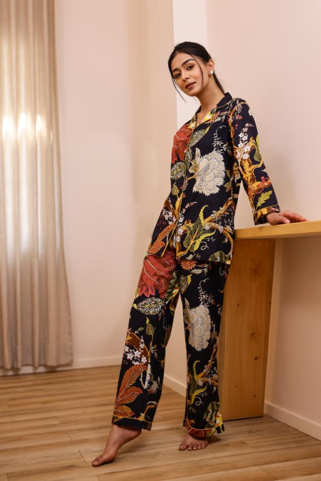 Cotton Printed Night Suit