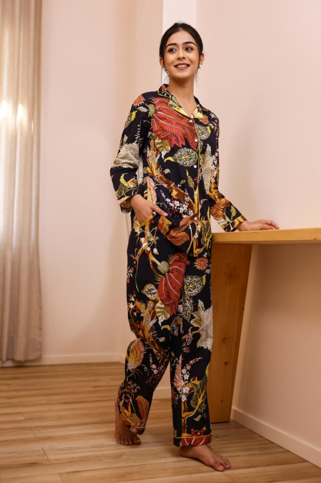 Cotton Printed Night Suit