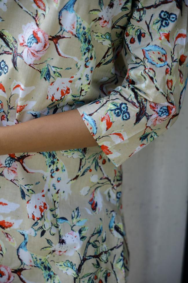 Cotton Printed Cord Suit | Co-Ord Set | Shop stylish women's clothing online at Label Flavia |