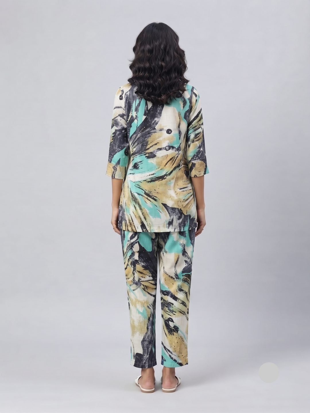 Cotton Printed Co-ord Set-61