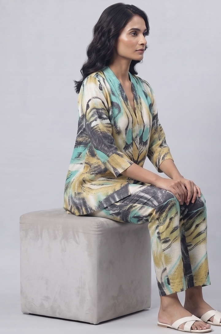 Cotton Printed Co-ord Set-61