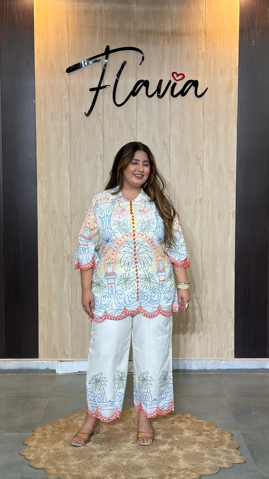 Avira co-ord set Plussize by Flavia Cord set