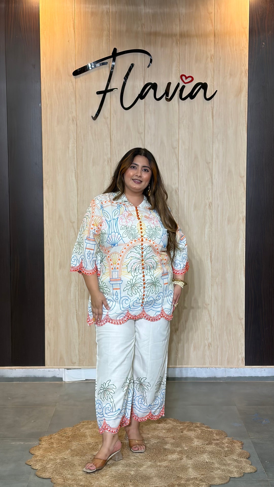 Avira co-ord set Plussize by Flavia Cord set