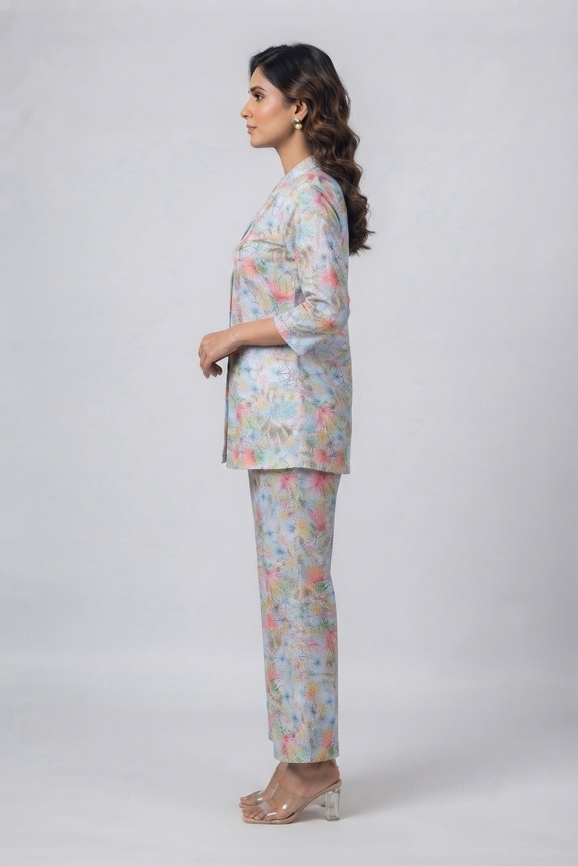 Floral Pajama Set - Soft & Stylish Nightwear for Women