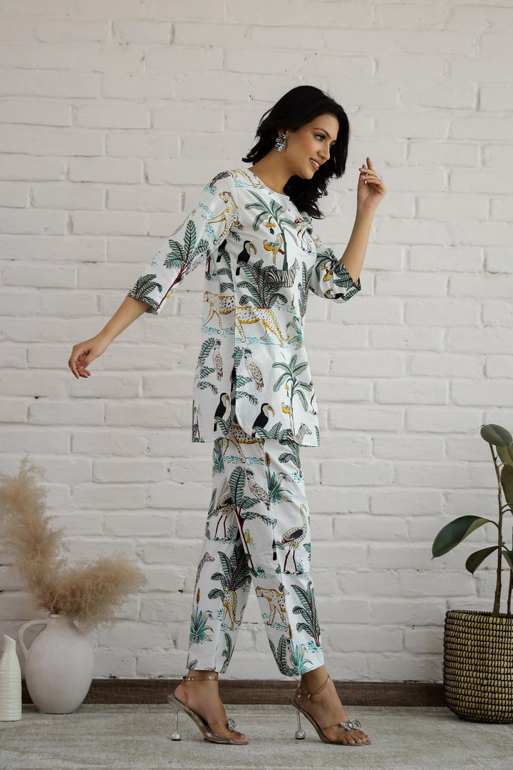 Cotton Printed Co-ord Set